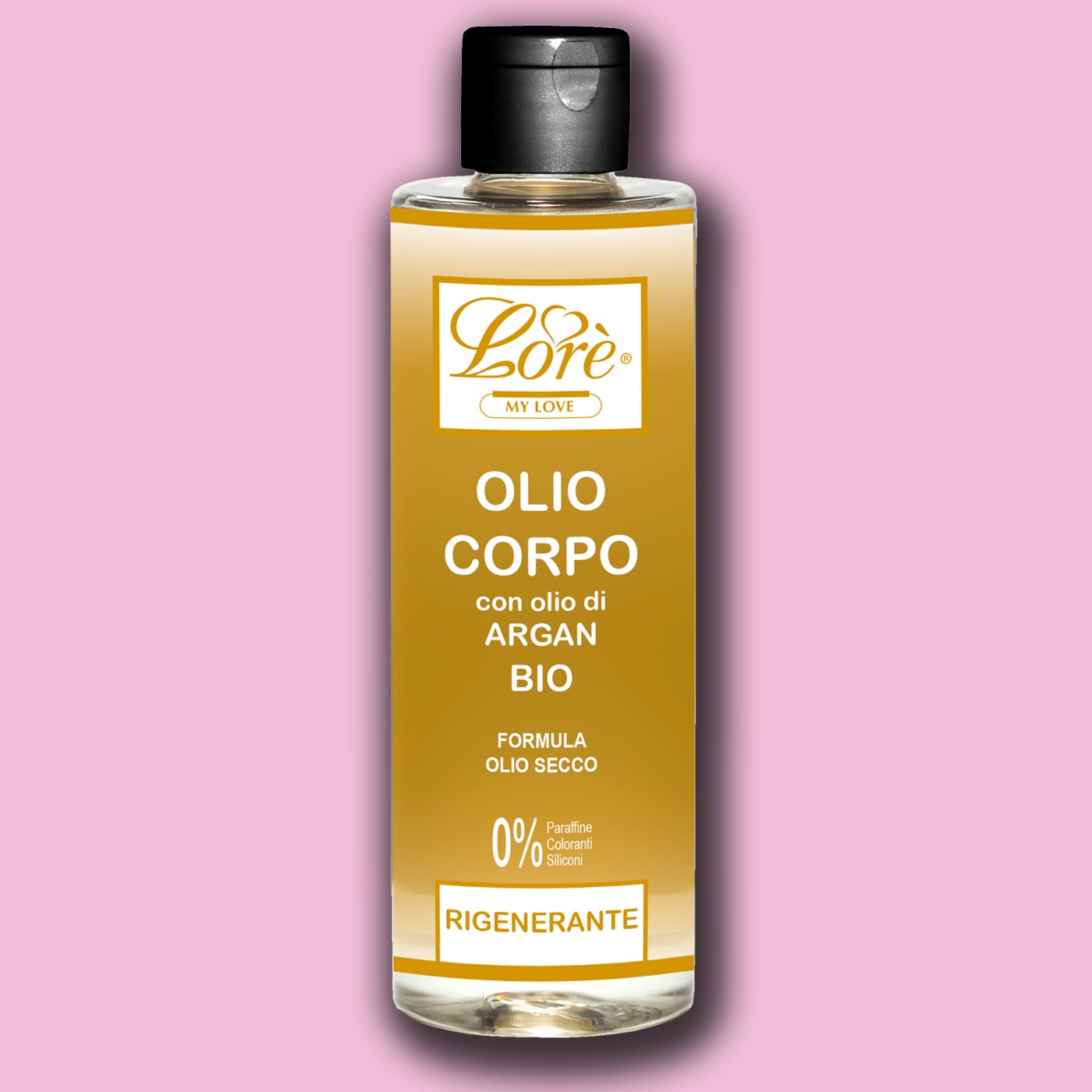 LORE' OLIO CORPO con Olio di Argan Bio