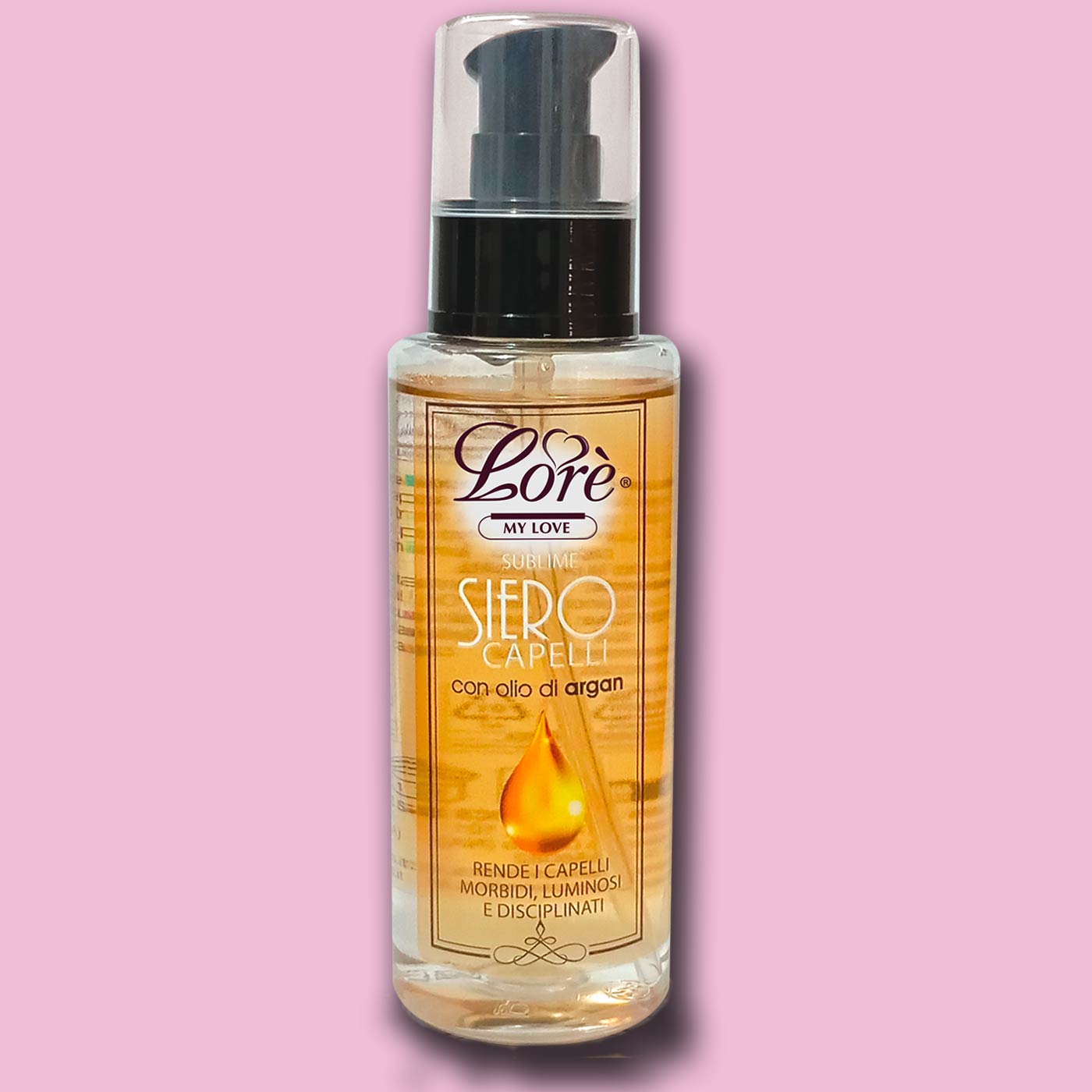 LORÈ SIERO PER CAPELLI CON OLIO DI ARGAN